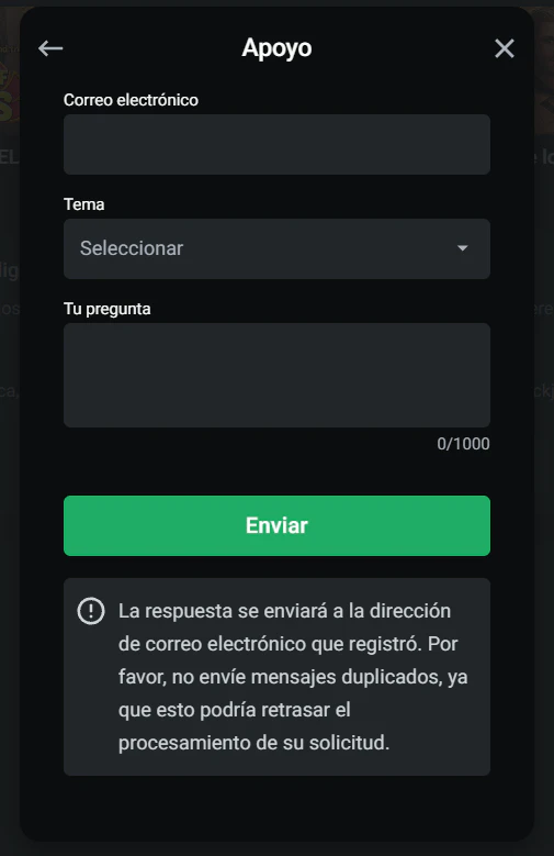 Leon Casino atención al cliente y soporte en línea