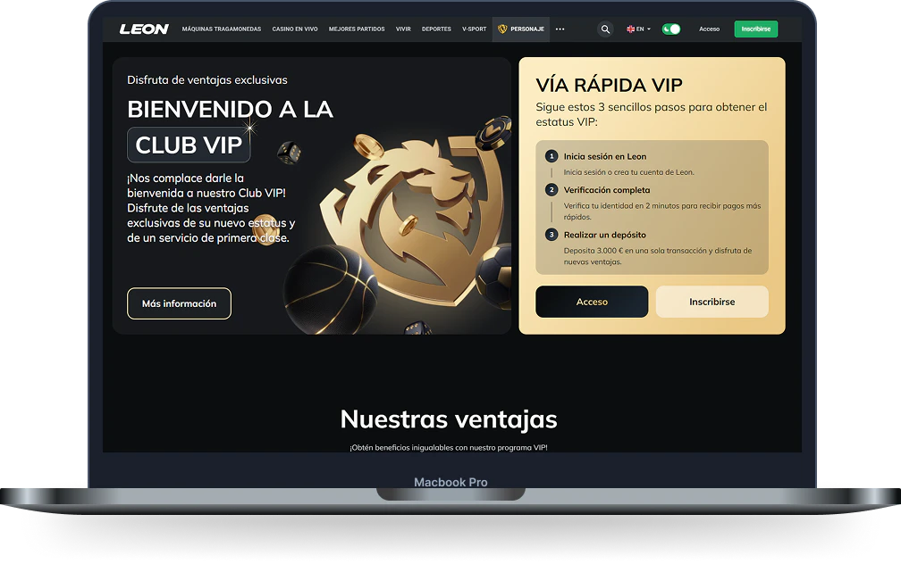 Leon Casino Club VIP y ventajas exclusivas